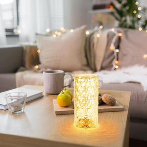 Crystal Lamp.Touch Control Crystal table Lamp.